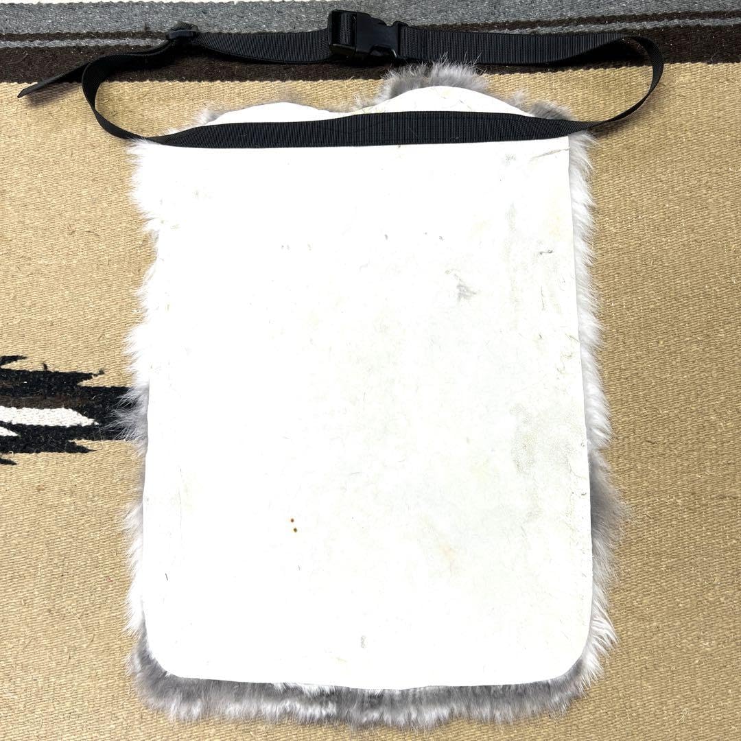 極上ラビット尻あて　登山　キャンプ　ヒップガード　ウサギ毛皮敷物　スキー釣り山菜 Amazon.co.jp: 極上 ラビット 尻あて ウサギ 登山 毛皮敷物 ヒップ